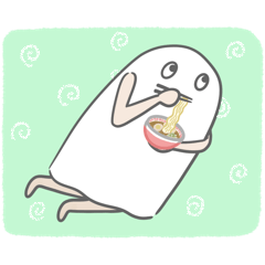 Fluffy blanket ghost 2