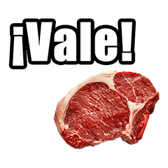 Raw meat phrases in Spanish