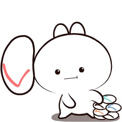 Cotton The Bunny : Pop-up stickers