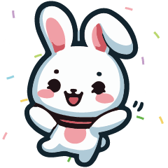 CUTE CARTOON ICON Rabbit bunny cartoon 7