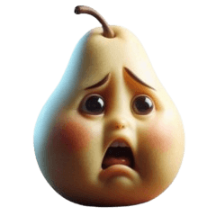 Funny Pear Emojis