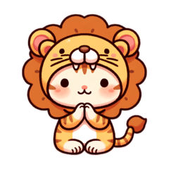 Costumed Cat [Lion]2