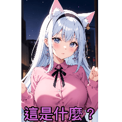 Anime Cat-Eared Girl 3 (Daily Language)