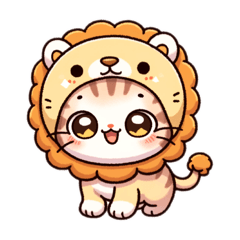 Costumed Cat [Lion]