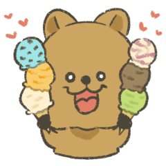 foodie quokka  - sweets -