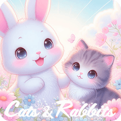 Cat and Rabbit Picture Book
