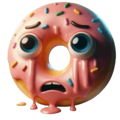 Surprised Donut Emojis