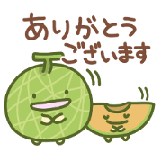 Melon everyday sticker2