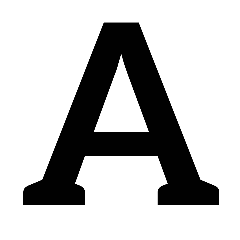 A-X的英文字母