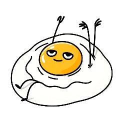Lazy Sunny Side Up Egg