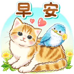 Kittens and Cat Stickers -Family Plan-