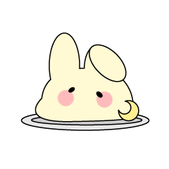 Moon Rice cake bunny
