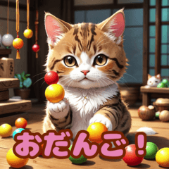 Japanese sweets cattt