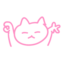 pinkcat by mai