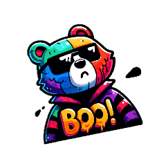 Cool, colorful, strange bears 1