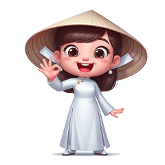 Cute Baby Cartoon - Vietnam