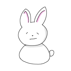 Healing and cute Rabbit