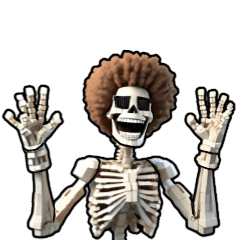 3D Skeletal Morning ,Apology,Thank you