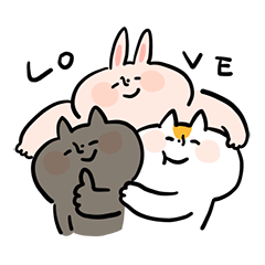 Loose cats and rabbits in Shiki City 1