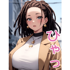 Anime Hip Hop Girl (Daily Language 2)