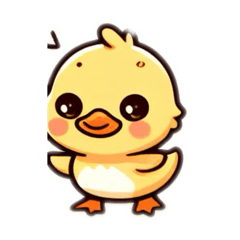 Cute duck stickers R