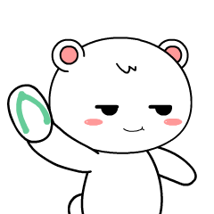 Little White Bear 2 : Pop-up stickers