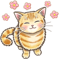 Pop-Up Stickers of Gentle Cats 2