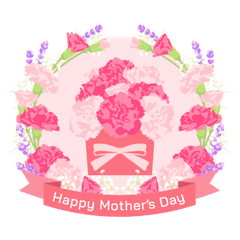 Happy Mother's Day & Birthday - Flowers
