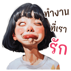 Khanom Tan : Funny face (mini)