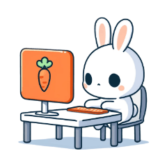 Rabbit You : Carrot is orange