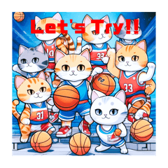 basketball cats