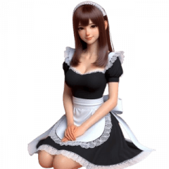 A maid who loves to be spoiled.