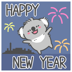 GaoGao: Holiday koala stickers