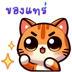 Funny Cute Orange Cat