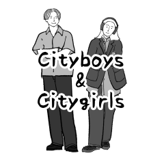 Monochrome city boy and city girl part2