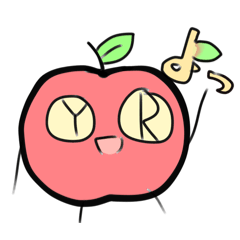 りんごのミニキャラ