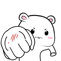 White Mouse 10 : Animated Stickers