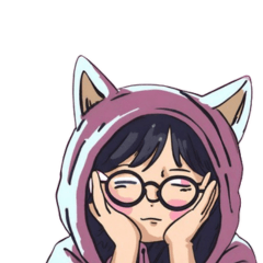 Daily Life with Cat Ear Hoodie