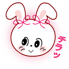 cute bunny,Momo tweets