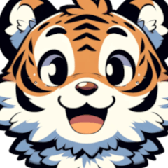 Leo Tiger Sticker 01