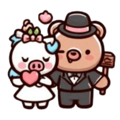 Sweetie Couple [Bear&Pig] V.1