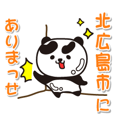 hokkaido kitahiroshimashi Glossy Panda