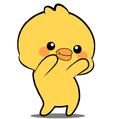 Chubby Duck : Pop-up stickers