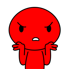 Red bald devil animated