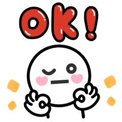 ♡簡單小白♡ OK OK ~實用常用 – LINE貼圖 | LINE STORE