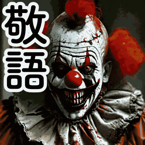 pop-up mad clown Keigo JP