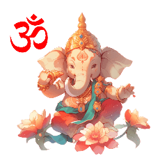 Ganesha blessing