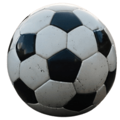 soccer ball greeting
