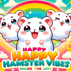 Happy Hamster Vibes: Share the Joy!!
