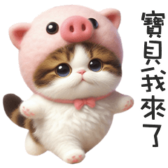 (՞•Ꙫ•՞)♡可愛豬豬貓寶貝